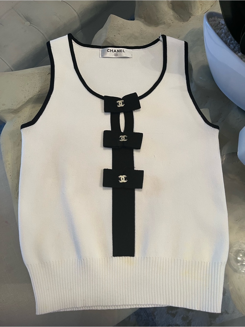 Knit top small